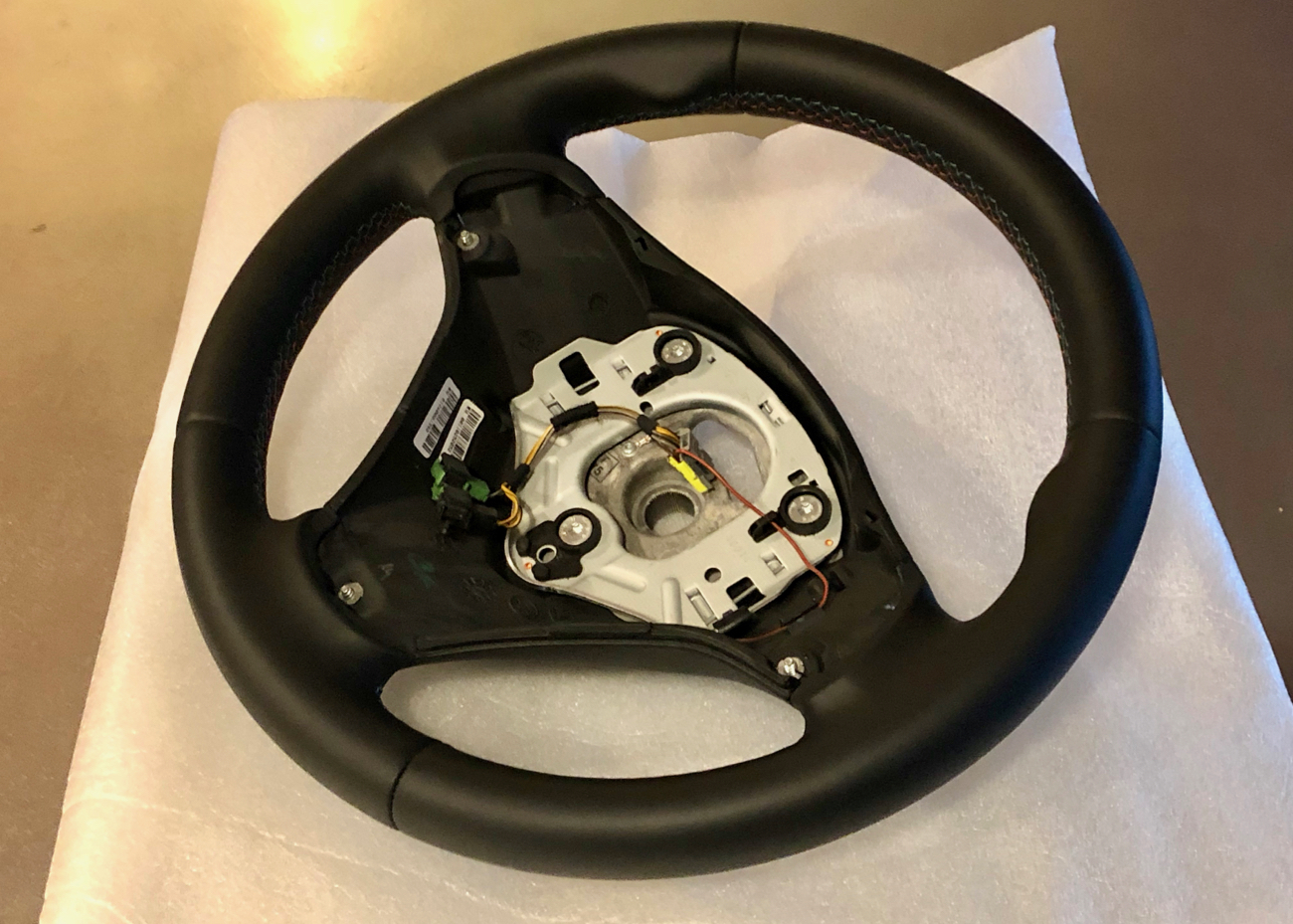 SOLD OE BMW M3 6MT Steering Wheel TriStitch LikeNEW